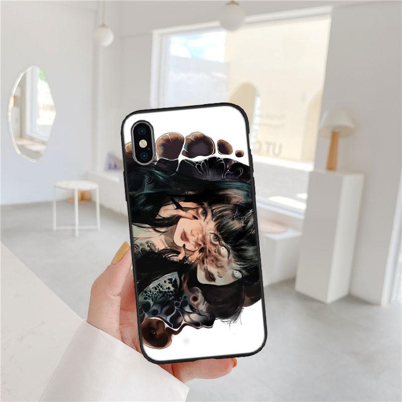 BF75 Junji Ito Tomie Soft Shell Phone Case for Redmi Note 13 14 Pro+ Plus A3 A3X 13X 13C 13R 14S 14C 14R