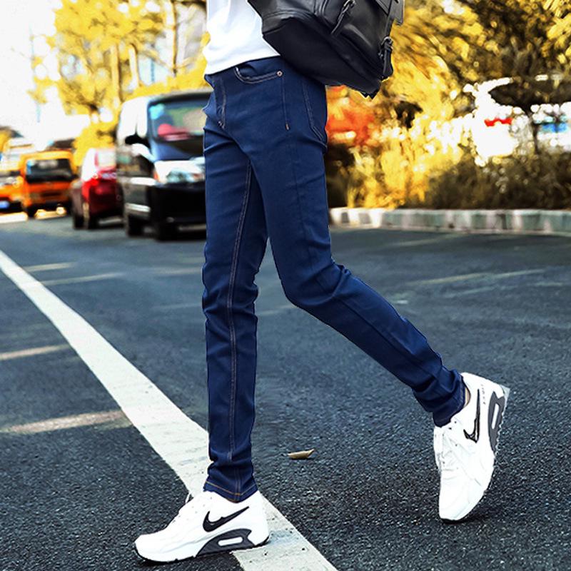 

Мужские облегающие эластичные джинсы скинни 36