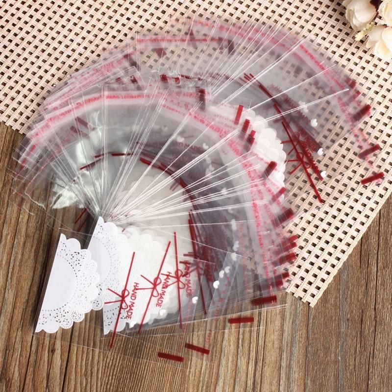 100X lace Self Adhesive Cookie Candy Package Gift Bags Cellophane Birthday N TK 100X lace Self Adhesive Cookie Candy Package Gift Bags Cellophane Birthday N TK