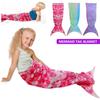 Flanell Meerjungfrauen Decke Schlafdecke Erwachsene Kinder Universal Meerjungfrauenschwanz Decke Bequeme Niedliche Decke Hot Dropshipping