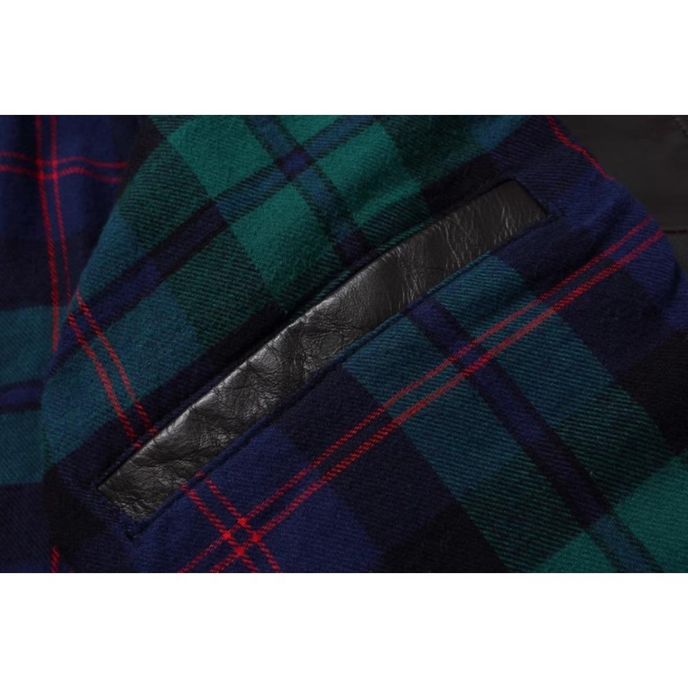 Style RL Top Layer Oil Waxed Cowhide Real Leather Jacket Men Stand Collar Brown Motorcycle Coat Men's Biker Jacket Spring Autumn