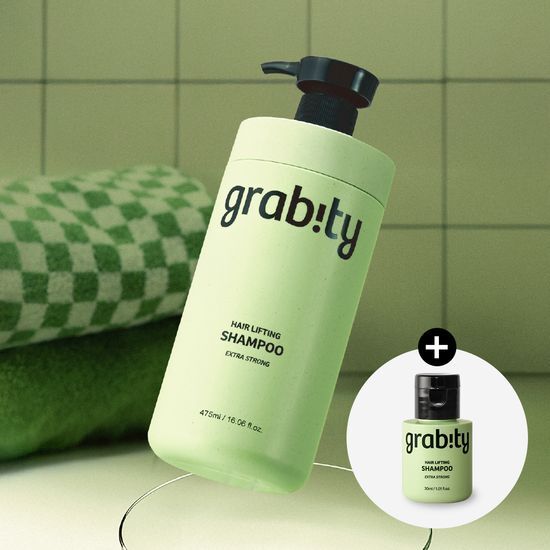 Grabity Hair Lifting Shampoo Extra Strong 475ml (Single/Gift Offer)