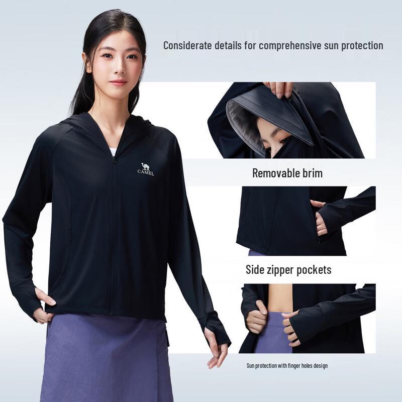 CAMEL Cooling Breathable UV Protection Knitted Sun Shirt A26BATR169