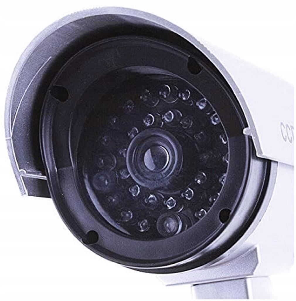 Kamera atrapa ir led kamery zewnętrzna z diodą wodoodporna do firmy domu