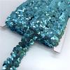 2 yardy 20 mm Elastická flitrová stuha Krajka Flitrová šicí látka Na šaty Oblečení Pokrývku hlavy Svatební DIY Doplňky