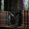 Einzigartiges Geschenk für Fantasy-Süchtige Fliegender Drache Bücherregal-Licht, Dekorative Buchstütze Licht & Schreibtisch, Kreative Schreibtisch-Accessoires Skulptur Buchstütze,