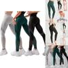 Stilvolle nahtlose Yogahose für Damen mit hohem Bund für ultimativen Komfort und Halt