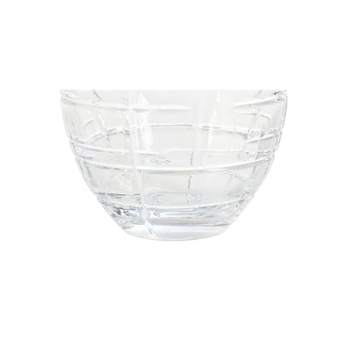 Vase en verre moderne - Home ESPRIT - Transparent - 12x12x17 cm - Multicolore - Décoration intérieure