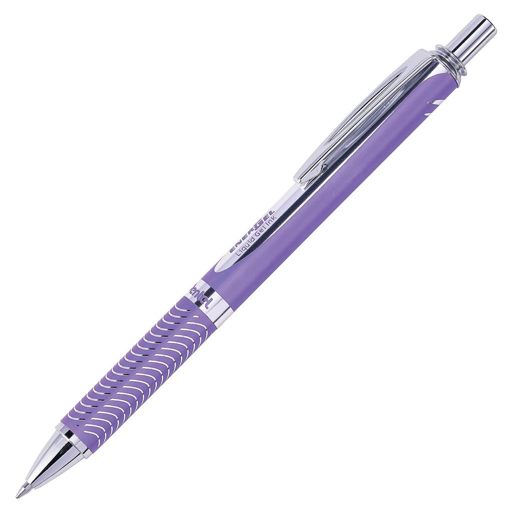 Pentel EnerGel Alloy RT Gel Violet Pen, (BL407V-A)