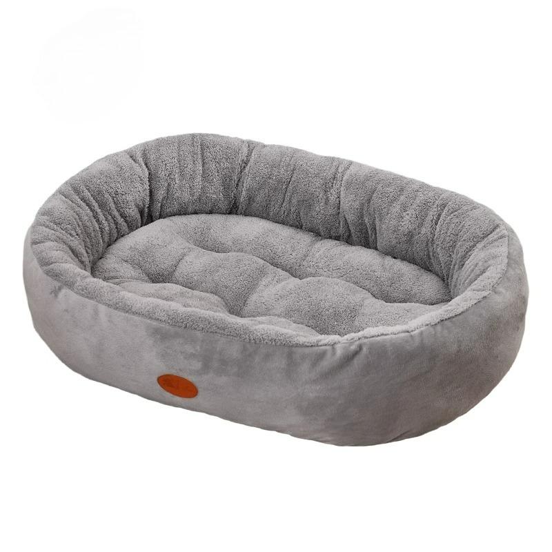 Cat Litter Four Seasons Universal Enclosed Large Oval Litter Thickened Winter Warmth Winter Small Dog Mat Kennel