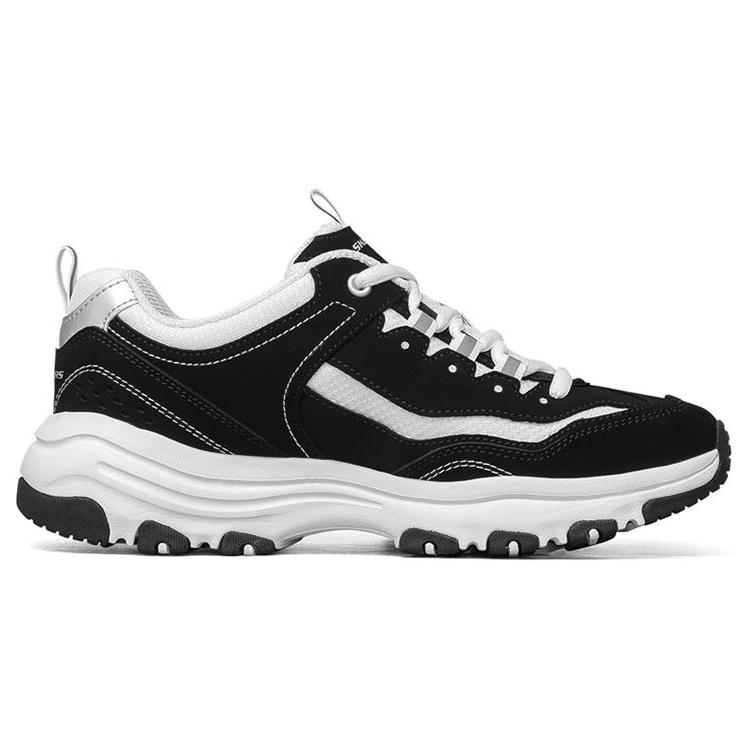 Skechers I Conik Low Gs Black/White Women's 88888250-BKW