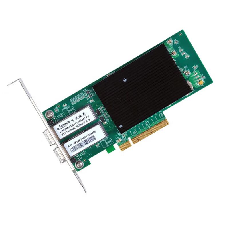 

FEMRICE Intel XXV710AM2 25G Dual-Port Fiber Optic Network Card (CN version)