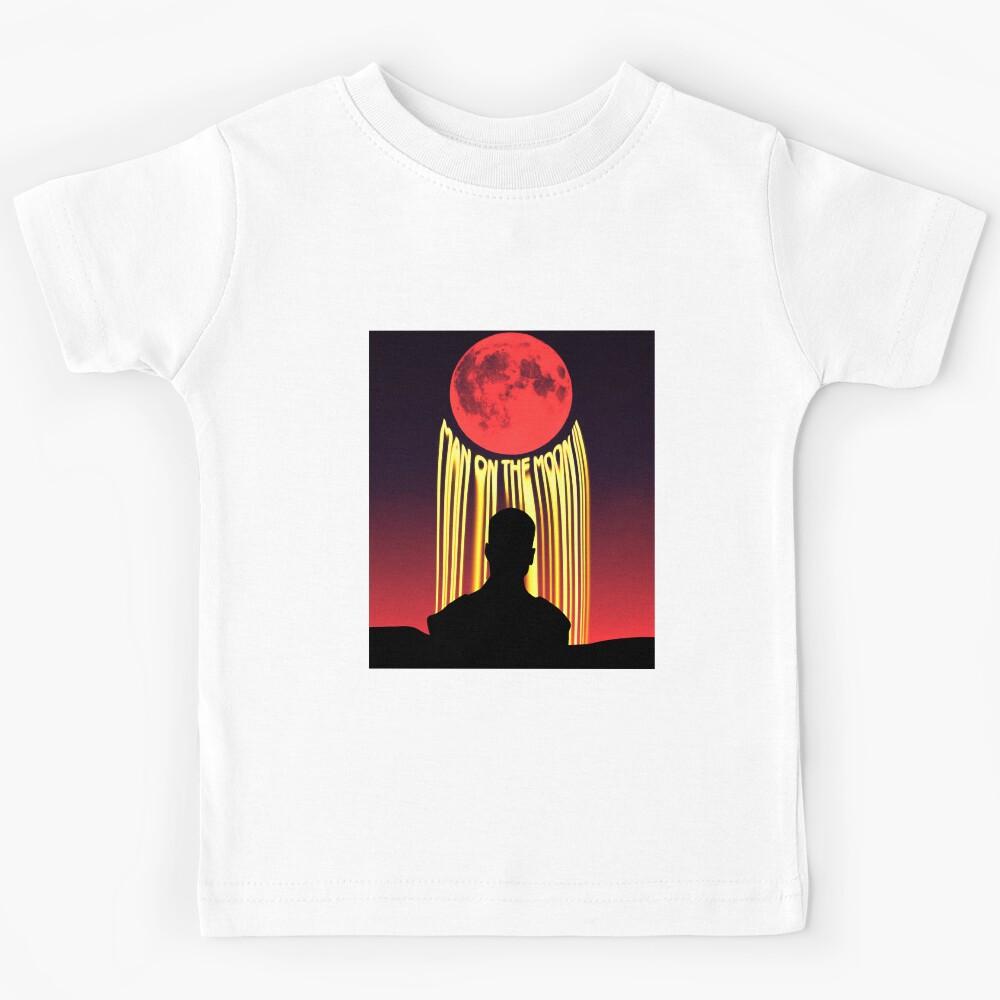Erotic Music Disgusting Promiscuous Man On The Moon Classic Music Fans Kids T-Shirt 140