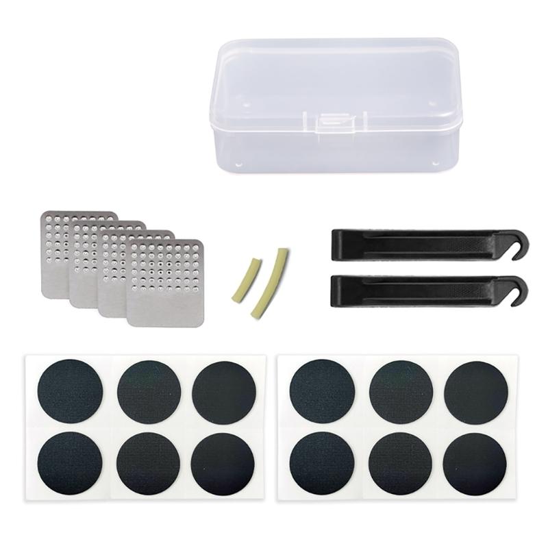 

Bicycles Tire Puncture Repair Kits Glueless Tire Patches Bicycles Inner Tube Tire Tool Portable Cycling Repair Tool 1