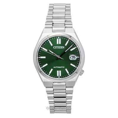 Tsuyosa Stainless Steel Green Dial Automatic NJ0200-50X Unisex Watch