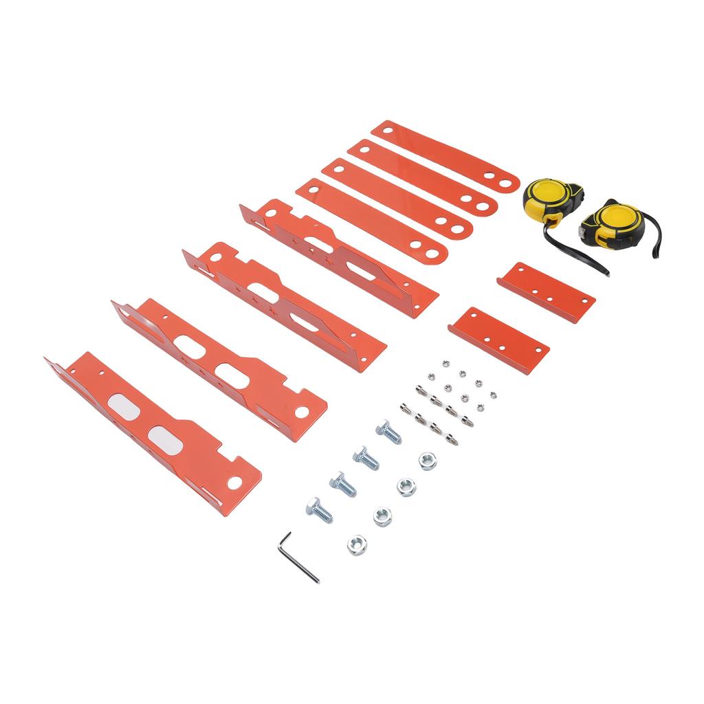 Wheel Alignment Tool Plate with Connection Sheet 2pcs 5m Measuring Tapes Heavy Duty Toe Alignment Tool for Cars SUV Most Vehicles