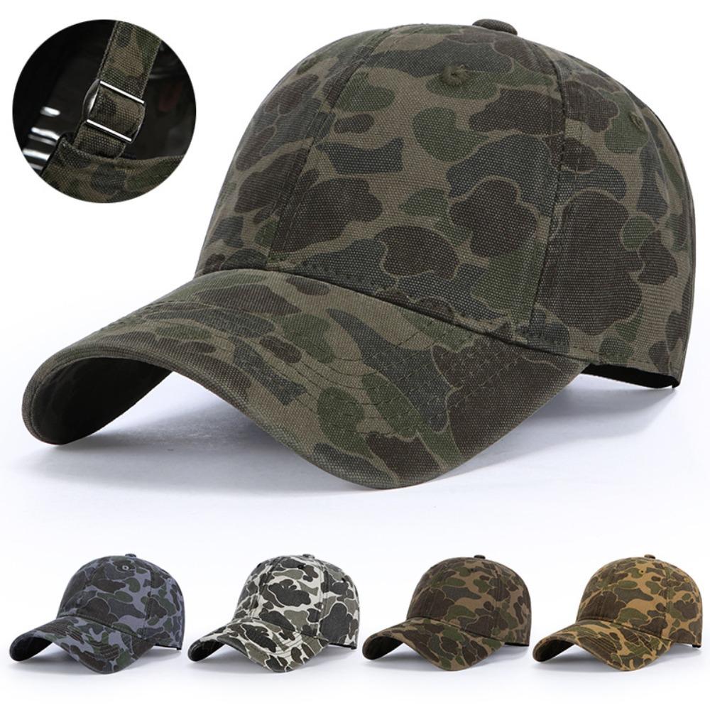 Breathable Camouflage Baseball Cap Curved Brim Outdoor Sports Sun Hat For Man Women Unisex
