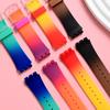 19mm Silicone Soft Bracelet for Swatch Colorful Rubber Watch Band  Sport Replacement Wrist Strap Accessories