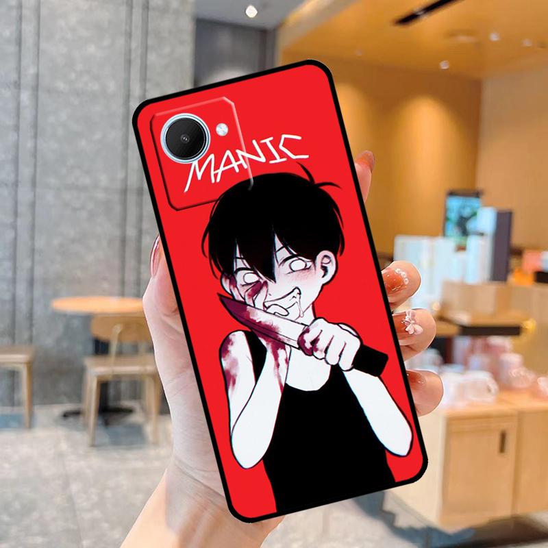 

Чехол Omori Game для Realme C55 C33 C31 C35 C30 C11 C15 C25s C21Y GT Neo 5 3T 2T 8 9 10 11 Pro Plus Realme GT Neo 3T