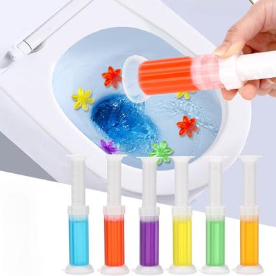 2 Stück, Toilettenreiniger-Gel, Deodorant, Lufterfrischer, aromatische Blumen, Toiletten-Deodorant, Badezimmerduft, Deodorant, Reinigungswerkzeuge