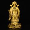 Brass Standing Of Ornament, Wealth God Statue For Home, Company, Factory, Lobby, Traditional Auspicious Craft Display