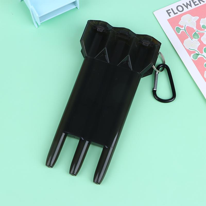 1Pc Dart Box Portable Universal Transparent Darts Abs Dart Box Key Lock Buckle