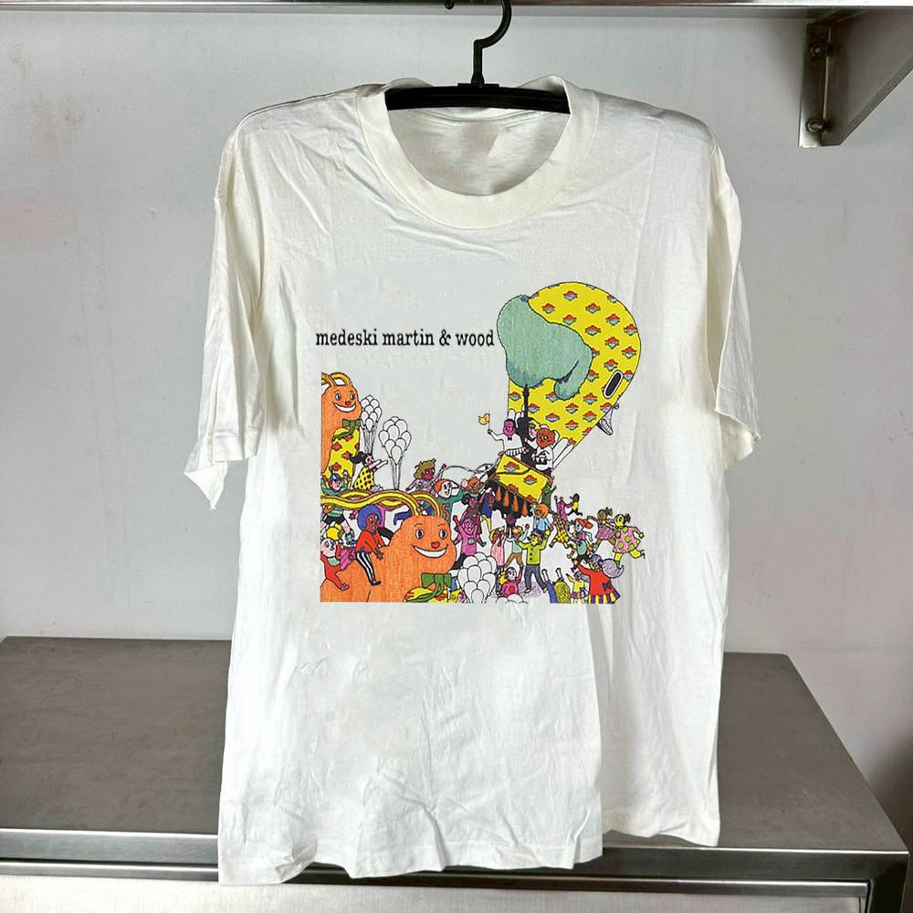 

Collection Medeski Martin amp Wood Band Gift Funny White S to 5XL Shirt CA003 Unisex T-Shirt XL