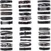 Punk 6-Piece Genuine Leather Multi-Layer Bracelet Set