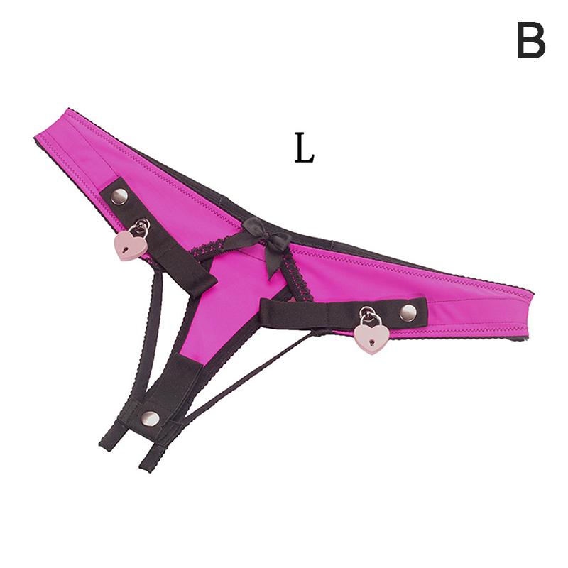 1Pc Anti-Falling Male Chastity Harness with Lockable Thong Panties Sissy Training Penis Ring Belt - Sex Toy for Men