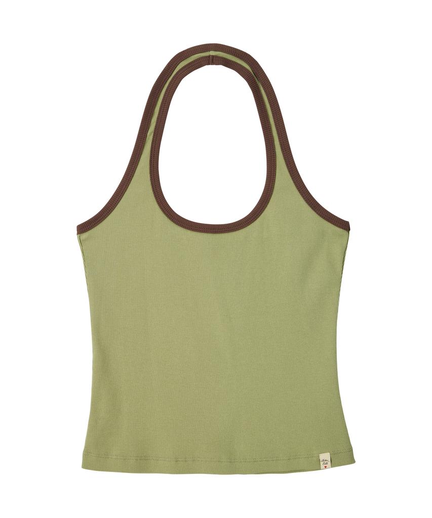 Biteoseljeu Essential Halterneck Sleeveless - Olive