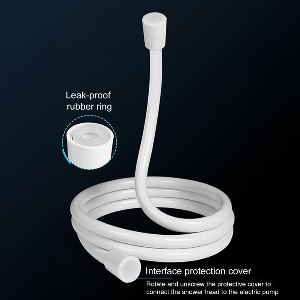 Portable Camping Shower Pump USB Rechargeable Outdoor Camp Hiking Car Washing RV Traveling Electric Shower Head Sprayer Pump