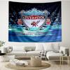 Liverpool F.C Print Tapestry - Portable Wall Decor Cloth, for Home, Dorm, Travel, Bedroom, Living Room - Ideal Birthday Housewarming Gift