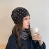 Women's Multifunctional Neck and Hat Scarf: Warm Twist Cap & Mask for Autumn/Winter