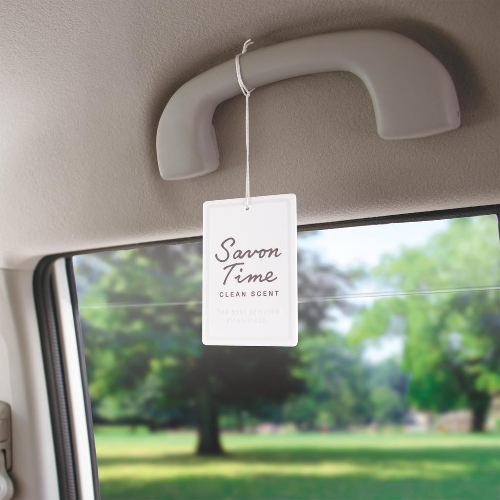 CARALL Seikodo Car Air Freshener Savon Time Plate 3 Pack