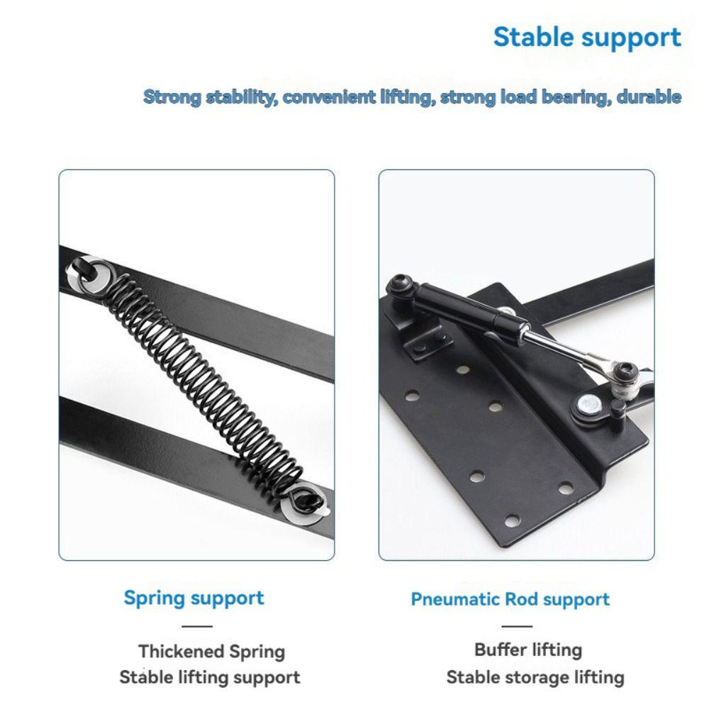 1 pár kovových hydraulických pantů, praktické zvedáky víka stolu, hardware, kování, pant, čajový konferenční stolek