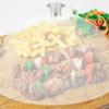 1 Stück Lebensmittelschutzzelt, transparente, runde Acryl-Lebensmittelabdeckung, Staubschutz, 14 Zoll (ca. 35,5 cm) – Material für Picknick, Grill und Küche