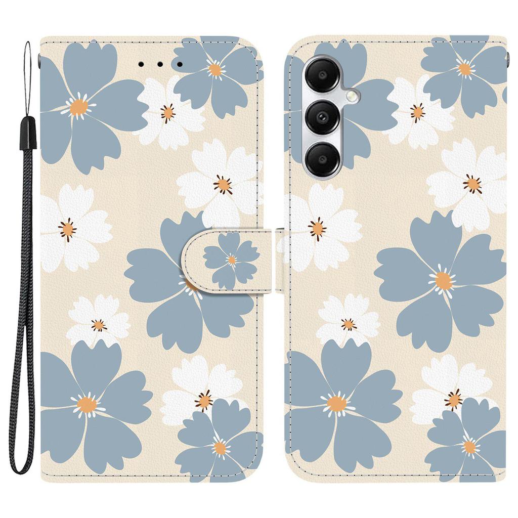 For Samsung Galaxy A17 5G Wallet Case Pattern Printing Leather Stand Phone Cover with Strap