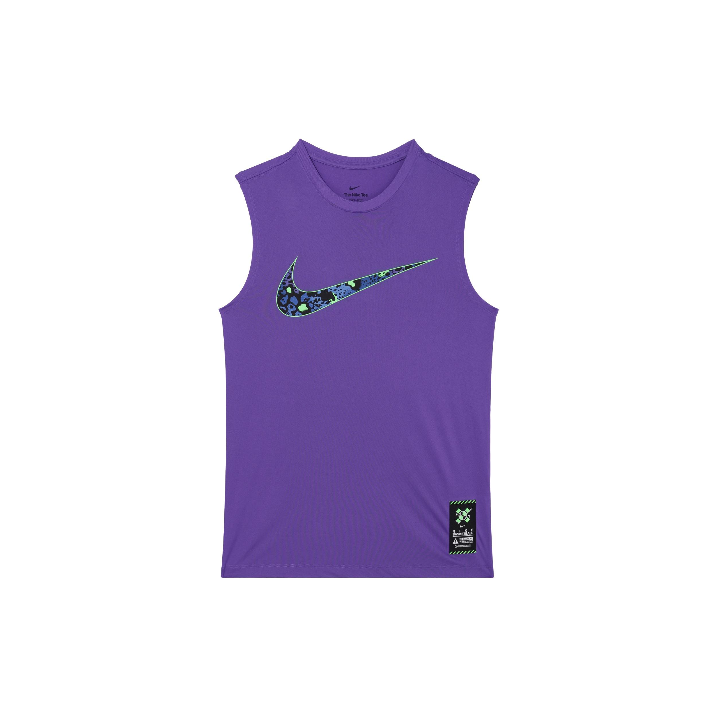 Nike Dri-FIT Quick-Drying Basketball Jerseys Purple Men s FQ0357-547 S