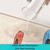 Cartoon Rabbit Bath Mat - Ultra Soft Cotton Velvet, Absorbent & Quick Dry, Non-Slip Backing, Cloud-Like Comfort for Bathroom
