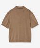 VTWO Cool Washable Polo Knit (Brown)