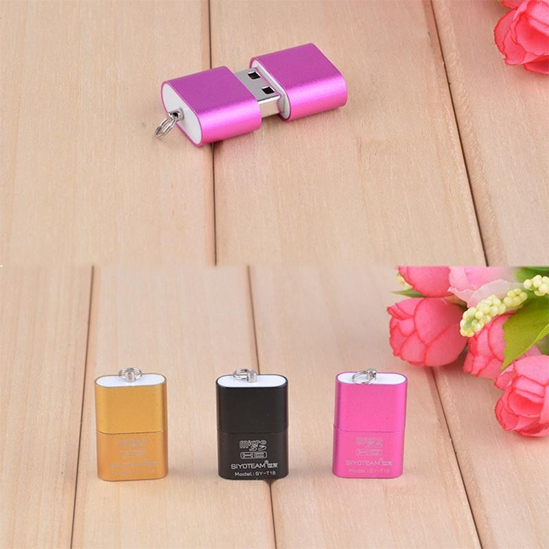 Portable Usb Mini 20 Micro Sd Tf Tflash Memory Card Reader Adapter Flash Drive