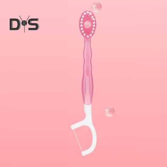 12 Piezas Cepillo de Dientes Desechable con Pasta de Dientes Palillo de Hilo Dental Raspador de Lengua Portátil Viaje Adultos Mini Cepillo de Dientes Pre-Pegado Hilo Dental Cuidado Bucal