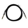 6.35mm 3.5mm Audio Cable Male to Male for Electric Guitar Mixing Console Powered Speaker Electronic Drum Noise Reduction