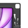 11-inch IPad Pro Air 7/6 Case With Silent Bluetooth Keyboard Pen Slot Magnetic TPU Protective Cover