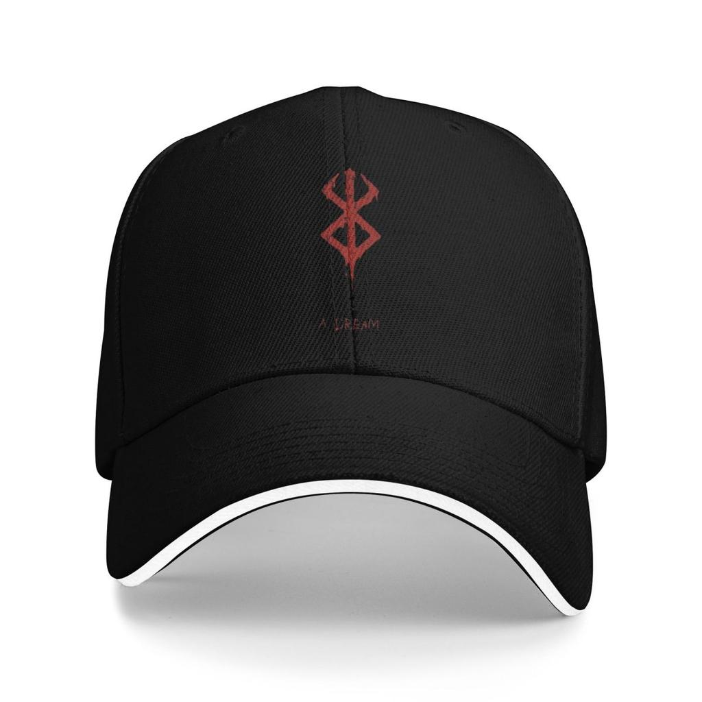 Unisex Baseball Hats Japanese Anime Berserk Logo Outdoor Streetwear Summer Sports Baseball Caps Hip Hop Cap Casquette Hats