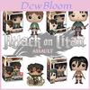 Attack On Titan Levi I Mikasa Model Pvc Zabawki 13cm Niestatyczne Do Samodzielnego Montażu Eksport Różne Kolory