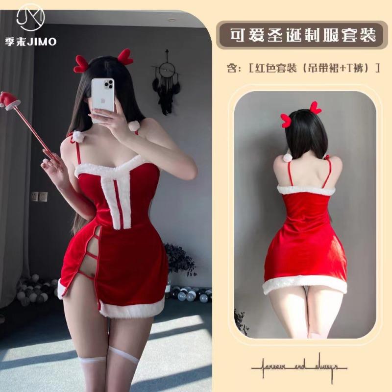 Sex underwear original Christmas cos pure desire tube top hip skirt sexy bunny seduction suit