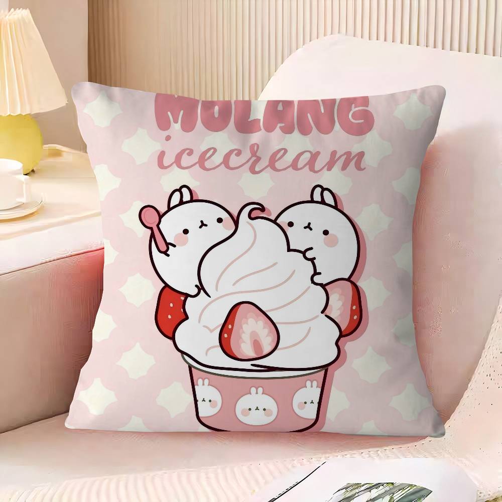 

M-Molang Офисная подушка Наволочка Подушка для автомобиля Чехол для подушки45X45СМ Наволочка для поясничной подушки Наволочка для диванной подушки 16x16Inch