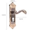 European  Retro Vintage Door Lock Interior Anti‑theft Room Door Lock Lever Set Vintage Door Lock European Interior Door Lock