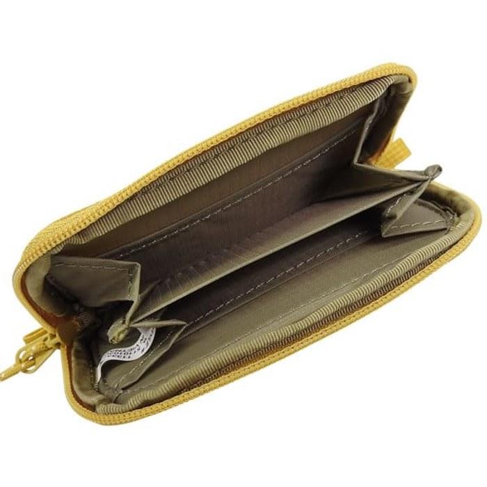 [Montbell] Wallet Men's & Women's Mini Wallet Coin Case Small Change Purse Mini Zip Wallet 1133373 (Yellow)